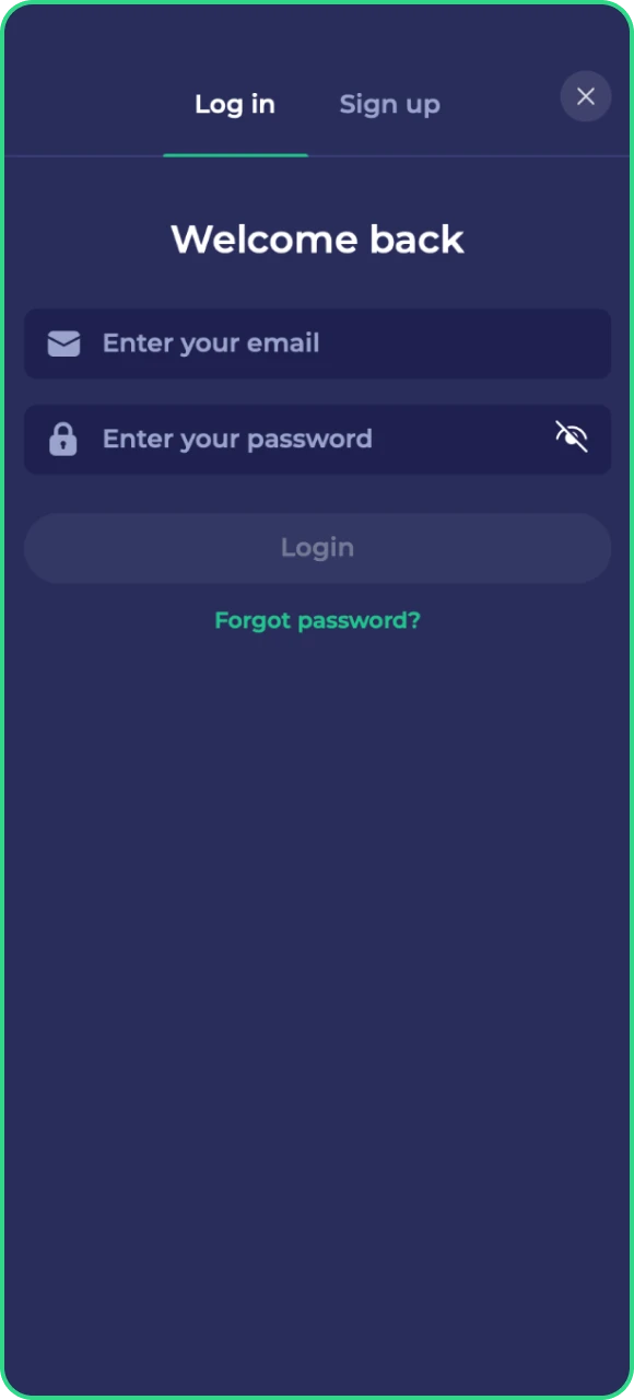 Meld u aan op de online casinowebsite van Bruno Casino om toegang te krijgen tot uw storting.