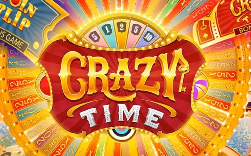 Verzamel je bonussen en speel het spel Crazy Time bij Bruno Casino online casino.